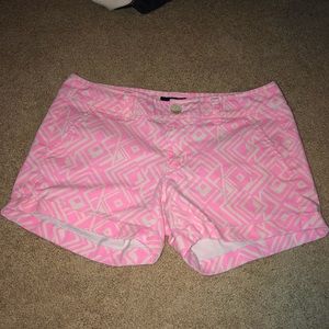 Pink Aztec Shorts